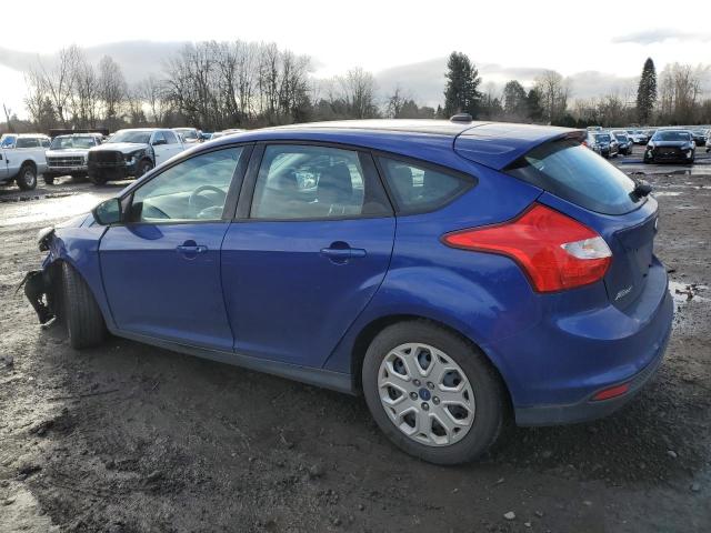 1FAHP3K25CL295491 - 2012 FORD FOCUS SE BLUE photo 2