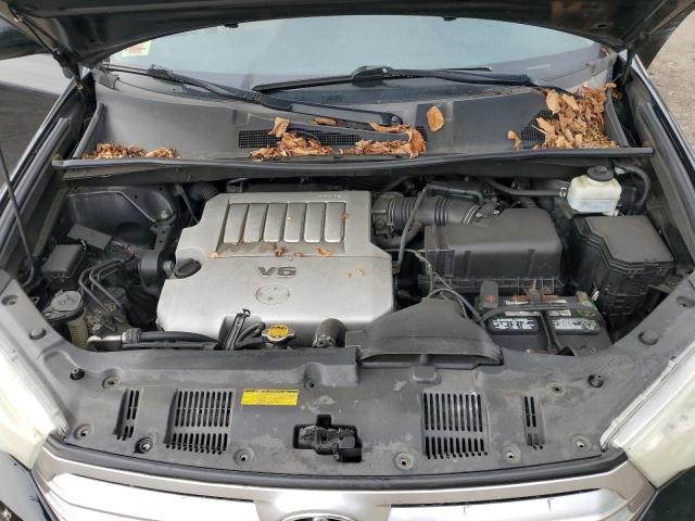 5TDZK3EH9BS042393 - 2011 TOYOTA HIGHLANDER BASE Czarny zdjęcie 12
