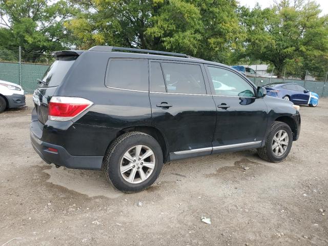 5TDZK3EH9BS042393 - 2011 TOYOTA HIGHLANDER BASE Czarny zdjęcie 3