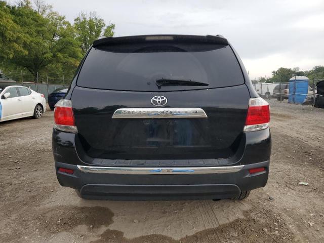 5TDZK3EH9BS042393 - 2011 TOYOTA HIGHLANDER BASE Czarny zdjęcie 6