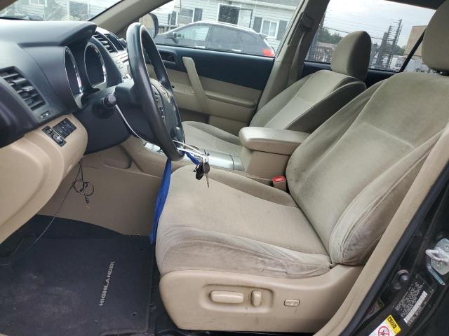 5TDZK3EH9BS042393 - 2011 TOYOTA HIGHLANDER BASE Czarny zdjęcie 7