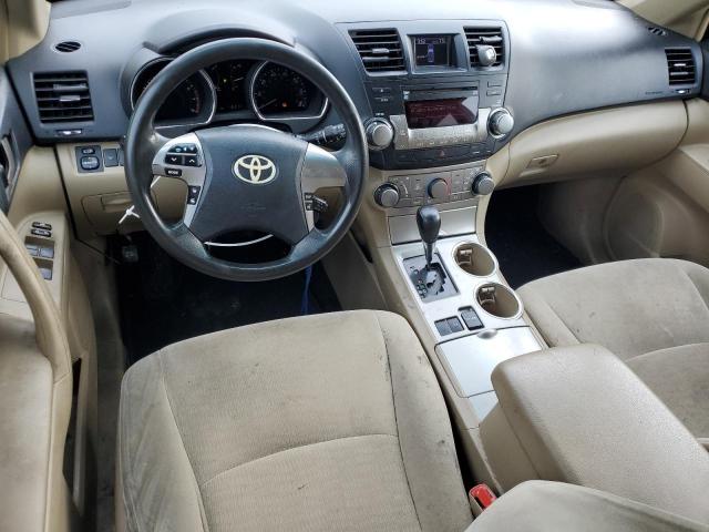 5TDZK3EH9BS042393 - 2011 TOYOTA HIGHLANDER BASE Czarny zdjęcie 8