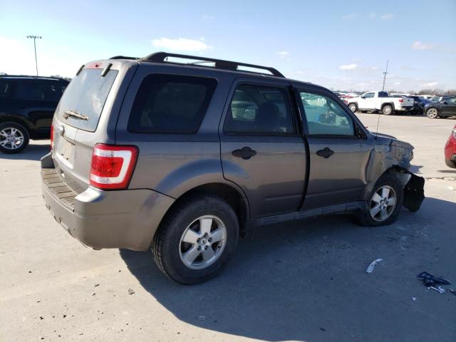 1FMCU0D74CKA17428 - 2012 FORD ESCAPE XLT GRAY photo 3