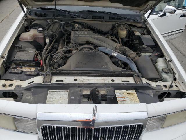 1LNLM82W7PY742162 - 1993 LINCOLN TOWN CAR SIGNATURE Weiß Foto 11