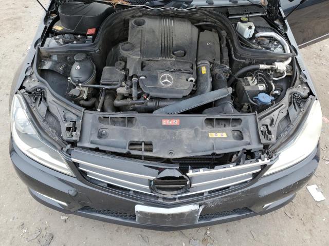 WDDGF4HB7ER305031 - 2014 MERCEDES-BENZ C 250 BLACK photo 11