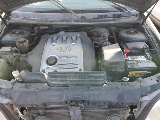 KNDUP132156723764 - 2005 KIA SEDONA EX GREEN photo 12