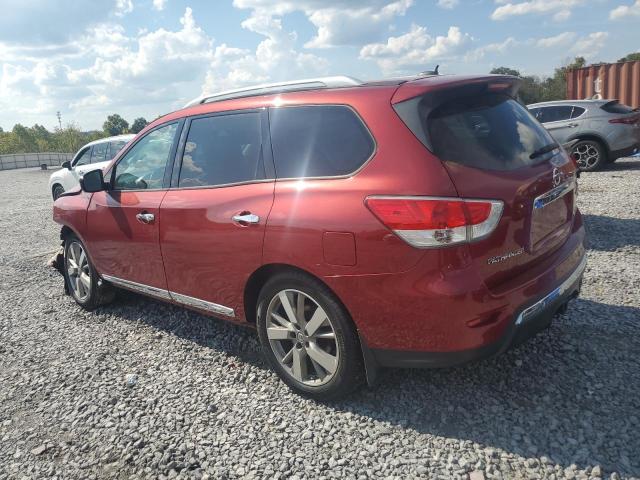 5N1AR2MN7EC663451 - 2014 NISSAN PATHFINDER S Красный фото 2