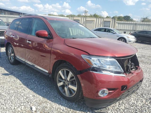 5N1AR2MN7EC663451 - 2014 NISSAN PATHFINDER S Красный фото 4