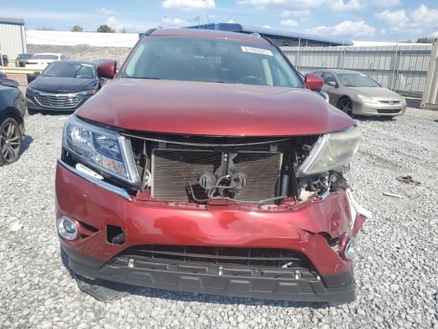 5N1AR2MN7EC663451 - 2014 NISSAN PATHFINDER S Красный фото 5