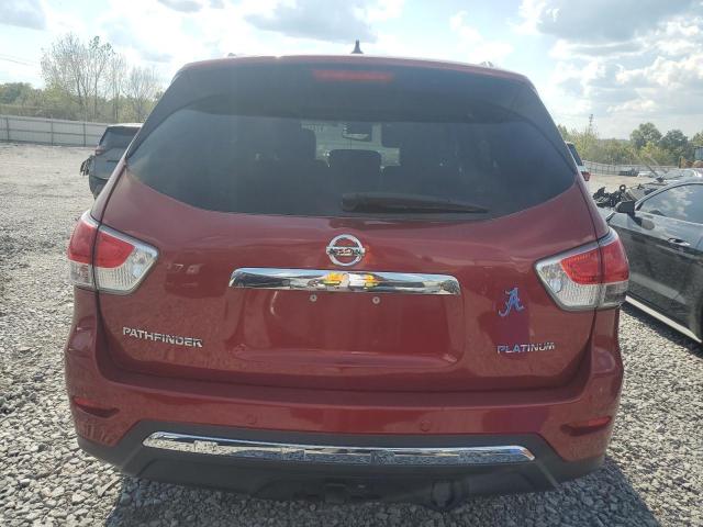 5N1AR2MN7EC663451 - 2014 NISSAN PATHFINDER S Красный фото 6