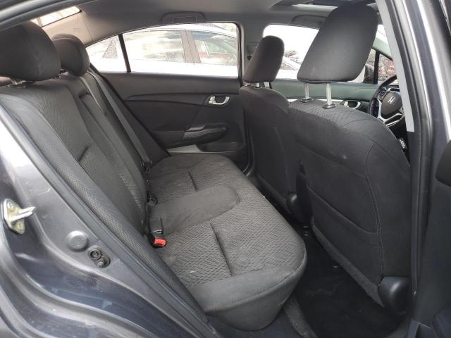 2HGFB2F57FH028189 - 2015 HONDA CIVIC LX 灰色 照片 10