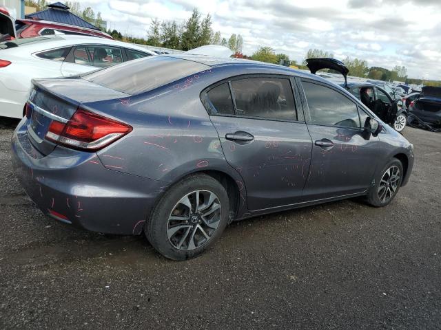 2HGFB2F57FH028189 - 2015 HONDA CIVIC LX 灰色 照片 3