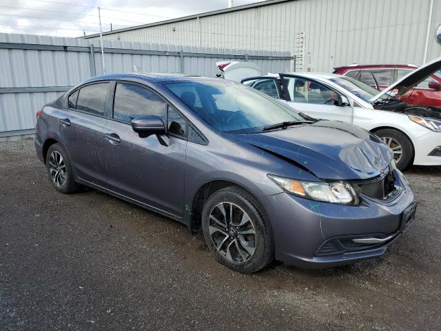 2HGFB2F57FH028189 - 2015 HONDA CIVIC LX 灰色 照片 4