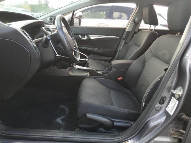 2HGFB2F57FH028189 - 2015 HONDA CIVIC LX 灰色 照片 7
