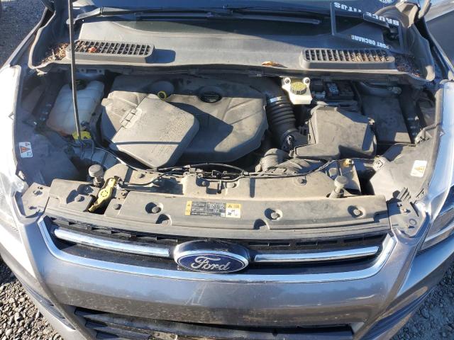 1FMCU9J96EUE14334 - 2014 FORD ESCAPE TITANIUM GRAY photo 12