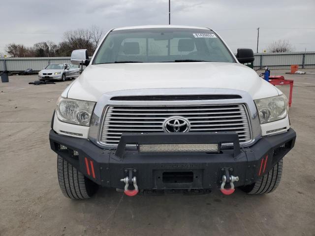 5TFJV52178X003103 - 2008 TOYOTA TUNDRA WHITE photo 5