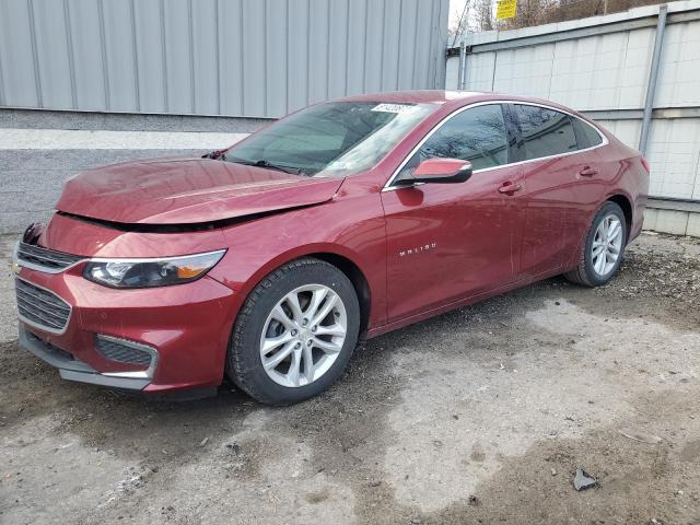 1G1ZD5ST6JF103835 - 2018 CHEVROLET MALIBU LT RED photo 1