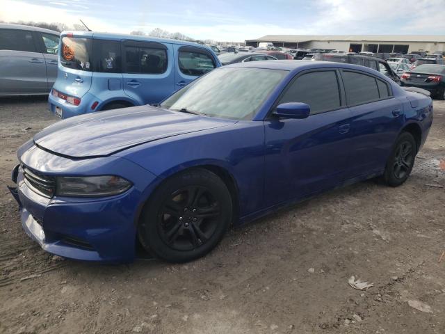 2C3CDXBGXLH144471 - 2020 DODGE CHARGER SXT BLUE photo 1