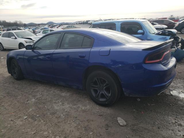 2C3CDXBGXLH144471 - 2020 DODGE CHARGER SXT BLUE photo 2