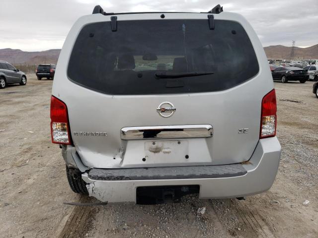 5N1AR18U36C630248 - 2006 NISSAN PATHFINDER LE SILVER photo 6