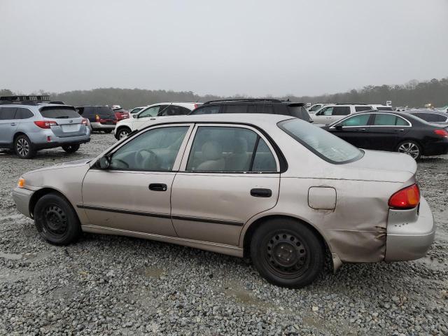 1NXBR12E8YZ402457 - 2000 TOYOTA COROLLA VE TAN photo 2