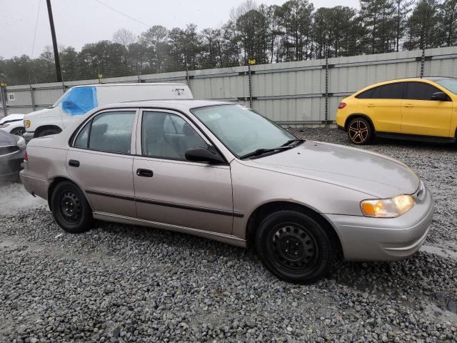 1NXBR12E8YZ402457 - 2000 TOYOTA COROLLA VE TAN photo 4