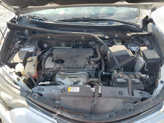 2T3ZFREV4GW305540 - 2016 TOYOTA RAV4 LE ვერცხლისფერი ფოტო 12