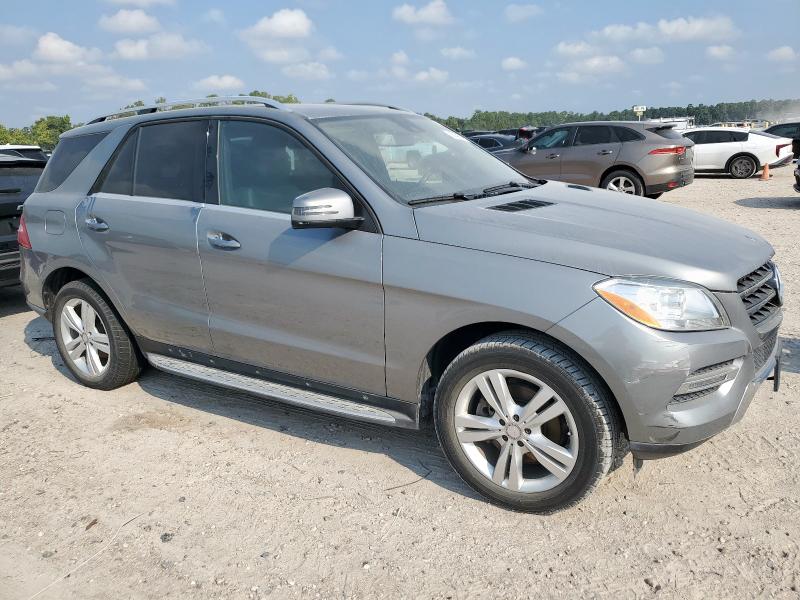 4JGDA5JB7FA561497 - 2015 MERCEDES-BENZ ML 350 GRAY photo 4