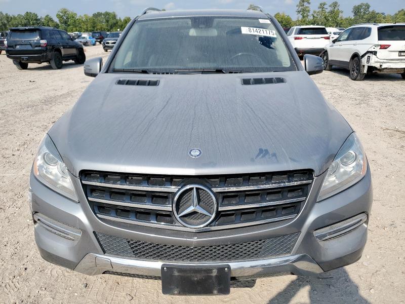 4JGDA5JB7FA561497 - 2015 MERCEDES-BENZ ML 350 GRAY photo 5