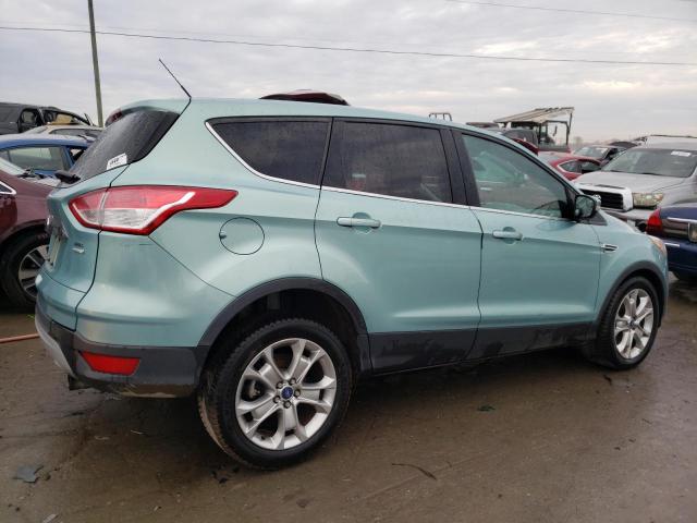 1FMCU9H96DUA81461 - 2013 FORD ESCAPE SEL BLUE photo 3