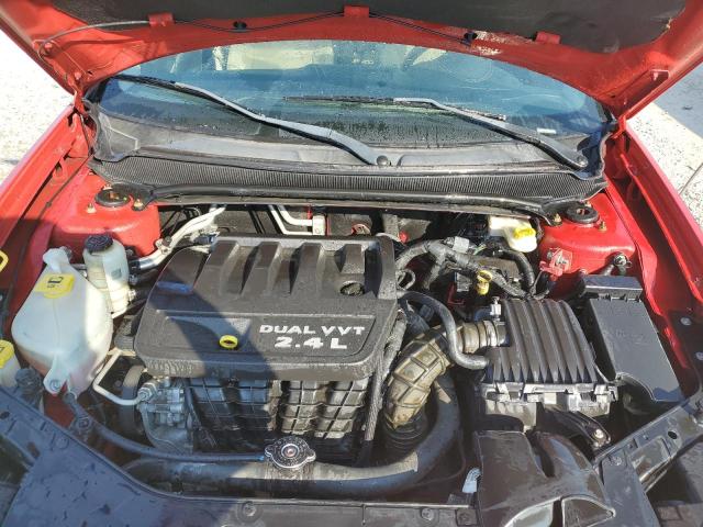 1C3CDZAB8EN139698 - 2014 DODGE AVENGER SE Կարմիր լուսանկար 11