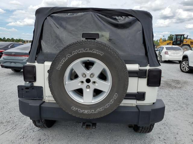 1J4AA2D12AL108002 - 2010 JEEP WRANGLER SPORT WHITE photo 6