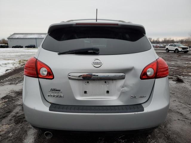 JN8AS5MV6DW613734 - 2013 NISSAN ROGUE S SILVER photo 6