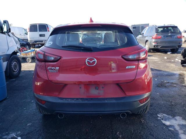 JM1DKDD79G0130704 - 2016 MAZDA CX-3 GRAND TOURING RED photo 6