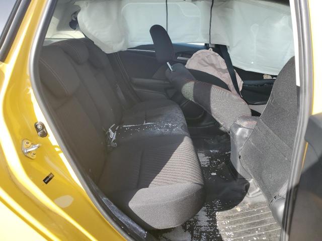 3HGGK5H67JM725142 - 2018 HONDA FIT SPORT YELLOW photo 10