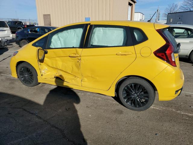 3HGGK5H67JM725142 - 2018 HONDA FIT SPORT YELLOW photo 2