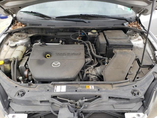 JM1BK344X81778331 - 2008 MAZDA 3 HATCHBACK Արծաթագույն լուսանկար 11