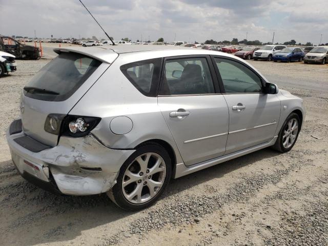 JM1BK344X81778331 - 2008 MAZDA 3 HATCHBACK Արծաթագույն լուսանկար 3