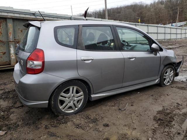 JHMGD386X7S042508 - 2007 HONDA FIT S 银色 照片 3