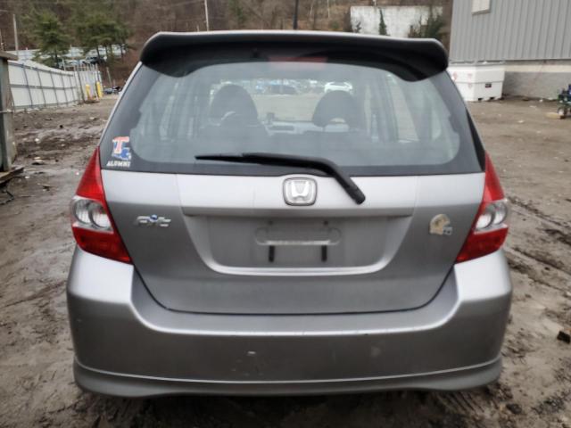 JHMGD386X7S042508 - 2007 HONDA FIT S 银色 照片 6