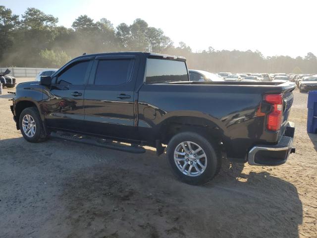 1GCPYJEKXMZ437626 - 2021 CHEVROLET SILVERADO K1500 LT შავი ფოტო 2