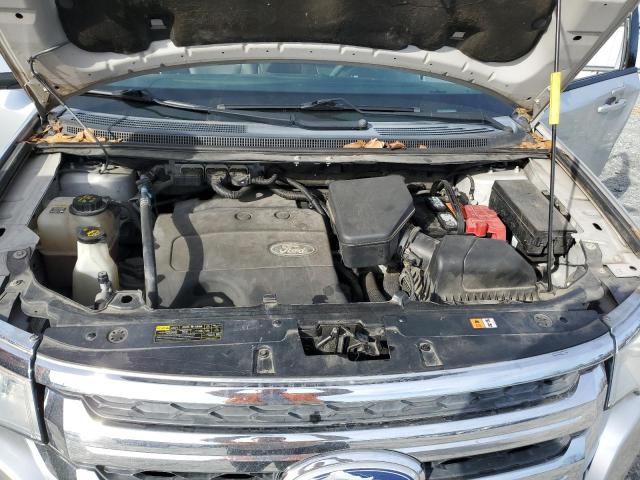 2FMDK3JC4EBA88963 - 2014 FORD EDGE SEL SILVER photo 12