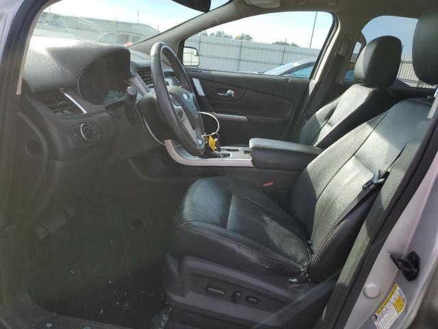 2FMDK3JC4EBA88963 - 2014 FORD EDGE SEL SILVER photo 7