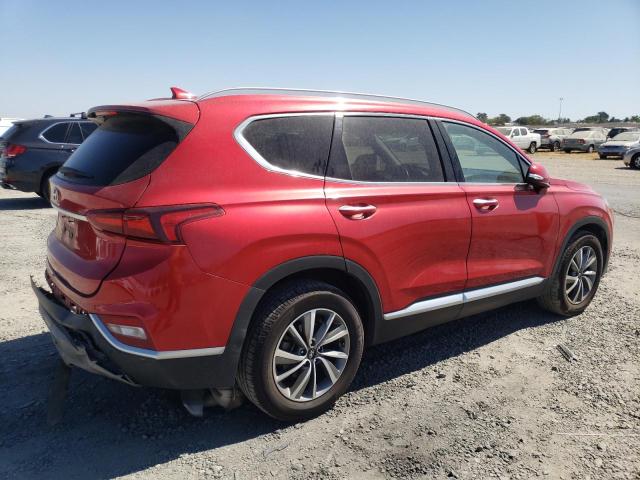 5NMS33AD7LH234594 - 2020 HYUNDAI SANTA FE SEL RED photo 3