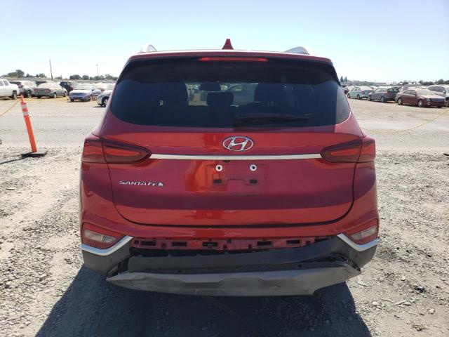 5NMS33AD7LH234594 - 2020 HYUNDAI SANTA FE SEL RED photo 6