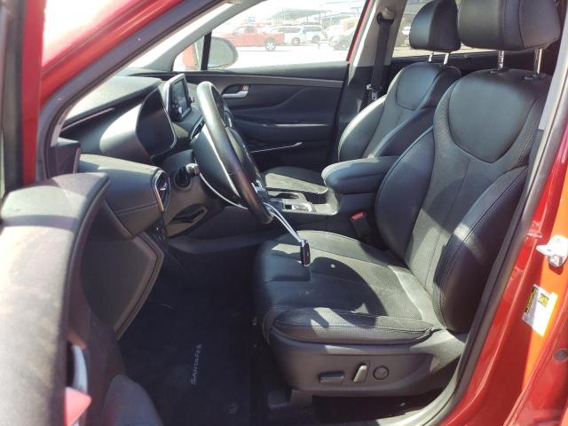 5NMS33AD7LH234594 - 2020 HYUNDAI SANTA FE SEL RED photo 7