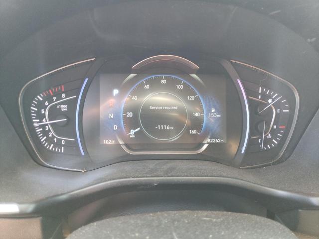 5NMS33AD7LH234594 - 2020 HYUNDAI SANTA FE SEL RED photo 9