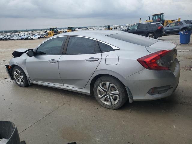 19XFC2F59JE011149 - 2018 HONDA CIVIC LX ვერცხლისფერი ფოტო 2