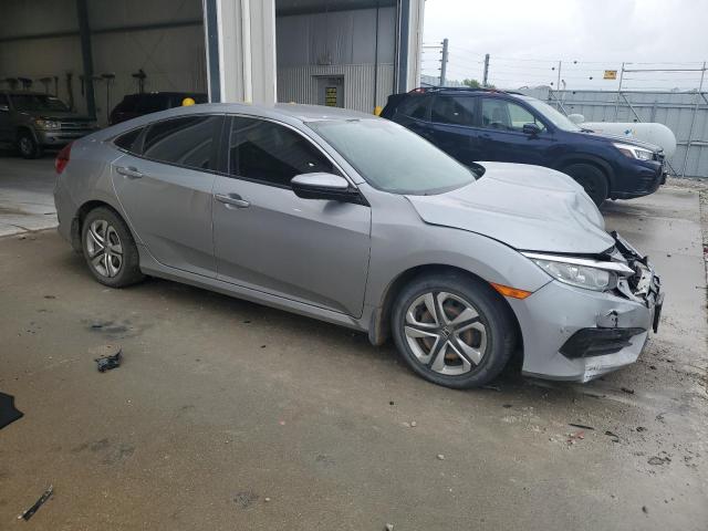 19XFC2F59JE011149 - 2018 HONDA CIVIC LX ვერცხლისფერი ფოტო 4