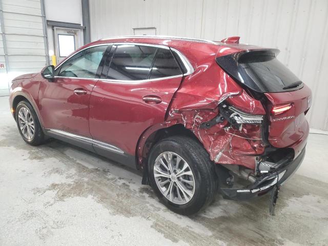 LRBAZLR47PD061672 - 2023 BUICK ENVISION PREFERRED RED photo 2